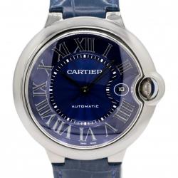 Cartier Ballon Bleu De 42MM WSBB0027  Stainless Steel Watch